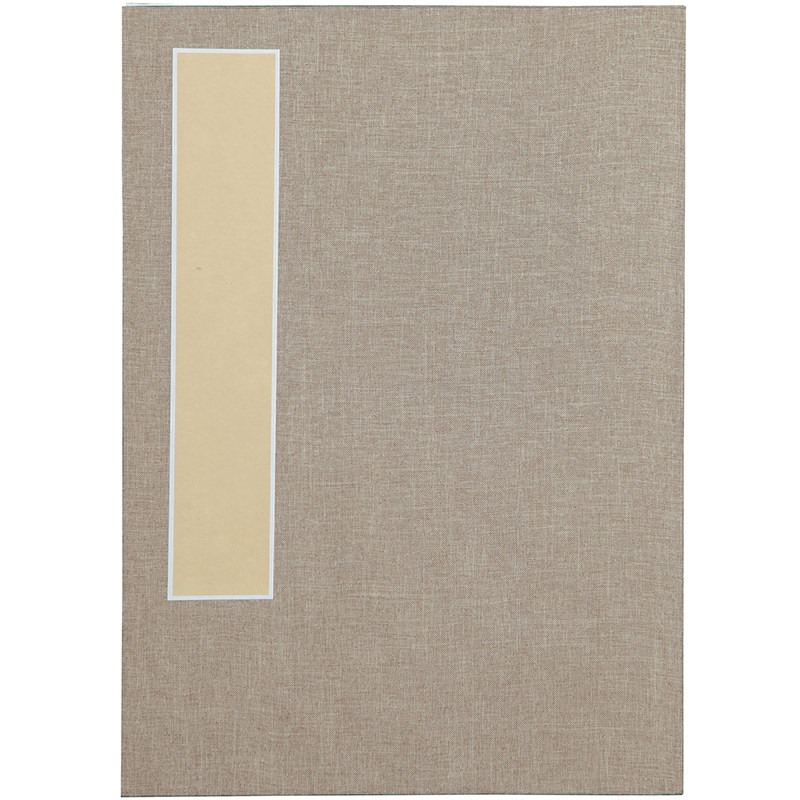 生宣纸书法册页加厚麻布花布宣纸本空白的复古书法册页书法用纸仿古