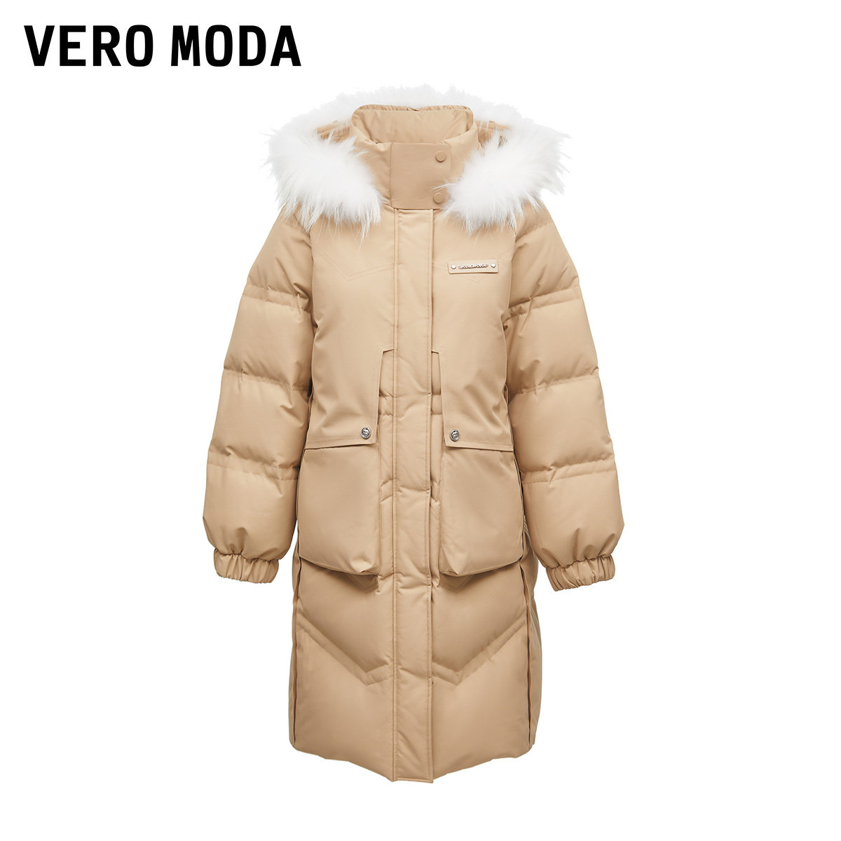 双11预售veromoda羽绒服女2022冬季新款