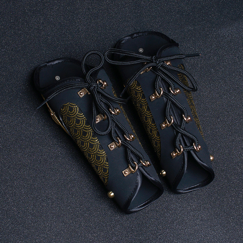 龙骧护腕护臂甲胄鱼鳞鳞甲山文甲飞鱼服箭皮革民族服装