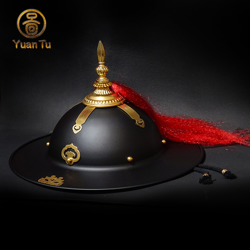 斗笠明代包邮头盔盔汉飞碟圆图飞鱼帽子锦衣卫帽子