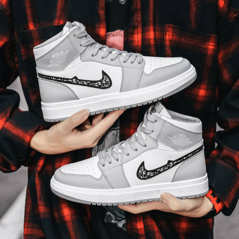 得物官方aj官网春季男鞋空军1号正品品高休闲皮鞋