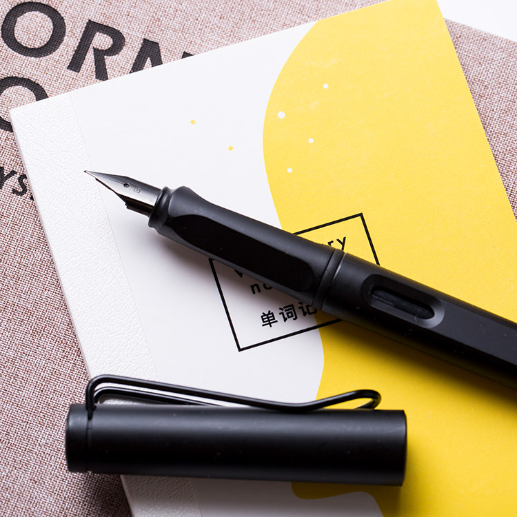 原力·精选炫黑钢笔 小猿搜题商务办公成人练字学生文具黑色
