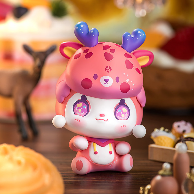 萌萌动物甜点系列盲盒手办公仔礼物摆件大礼包潮玩盲盒