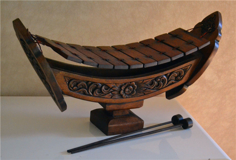 泰国工艺品木琴打击乐器实木雕刻雕刻家家居家居装饰装饰品木琴