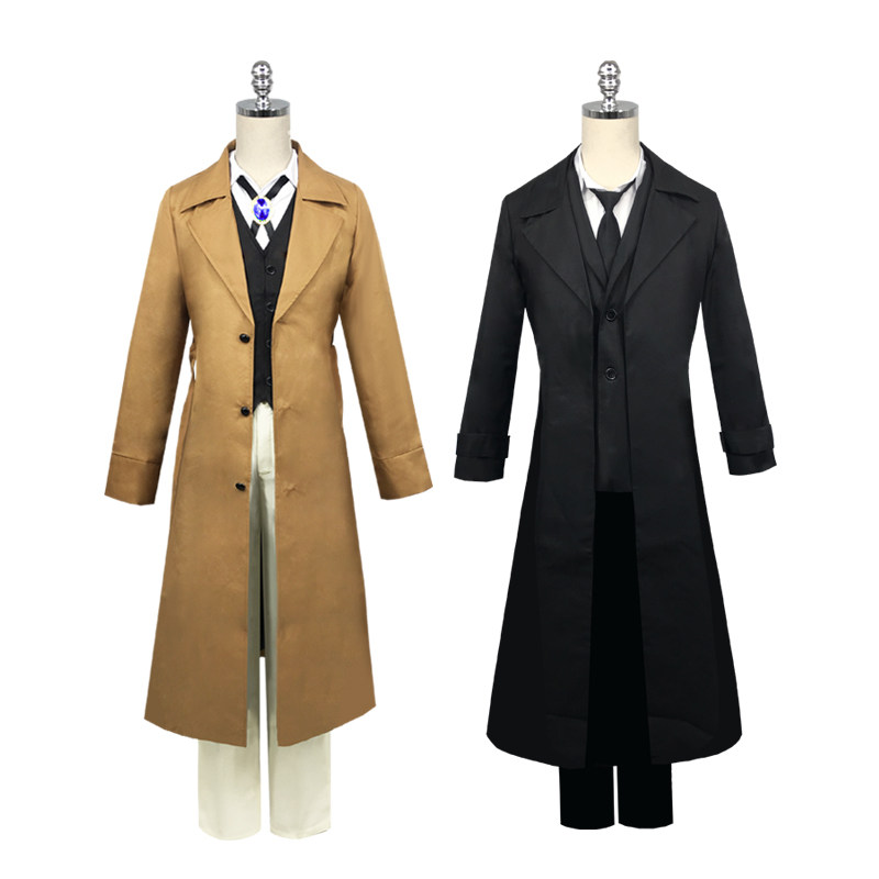 文豪野武装风衣服装失格人间时代社黑侦探coscosplay男装