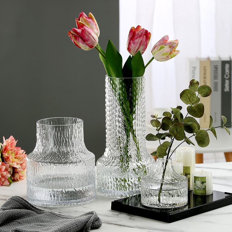 鲜花玻璃花瓶透明插花水养大号特大创意欧式花瓶