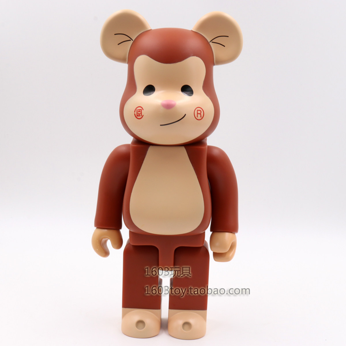 陈冠希同款clot一只猴子bearbrick积木熊暴力熊公仔手办手办