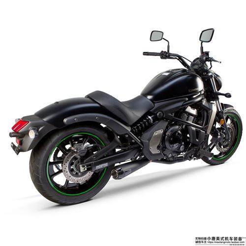 美国国产tbr川崎小火火神vulcan改装全段排气其他摩托车用品