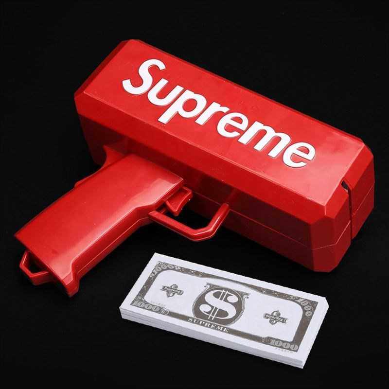 挛隽接亲游戏道具喷钱抢钞票枪玩具吐钱手抢撒钱机婚礼活动用品喷