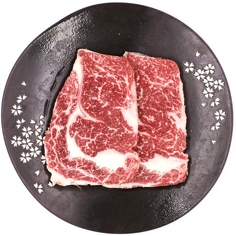 澳洲进口雪花牛排m12纯种和牛眼肉新鲜原切m9 比日本神户牛肉a5