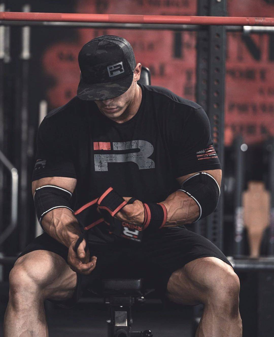 ironrebel美国现货硬拉卧推力量健身训练短款运动护具