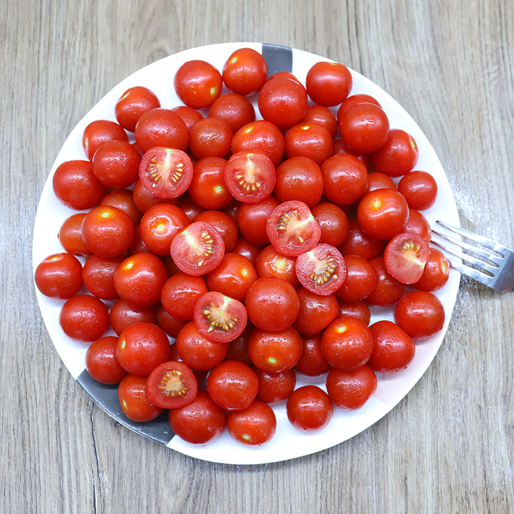 绿行者新鲜现摘樱桃番茄即食孕妇水果小西红柿非圣女果5斤