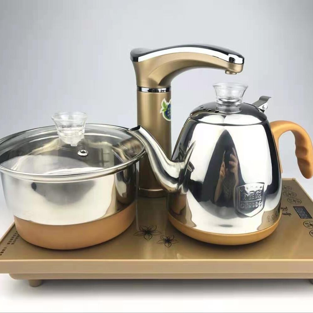 嵌入式全自动上水电热烧水壶烧水茶台茶桌茶炉不绣电热水壶