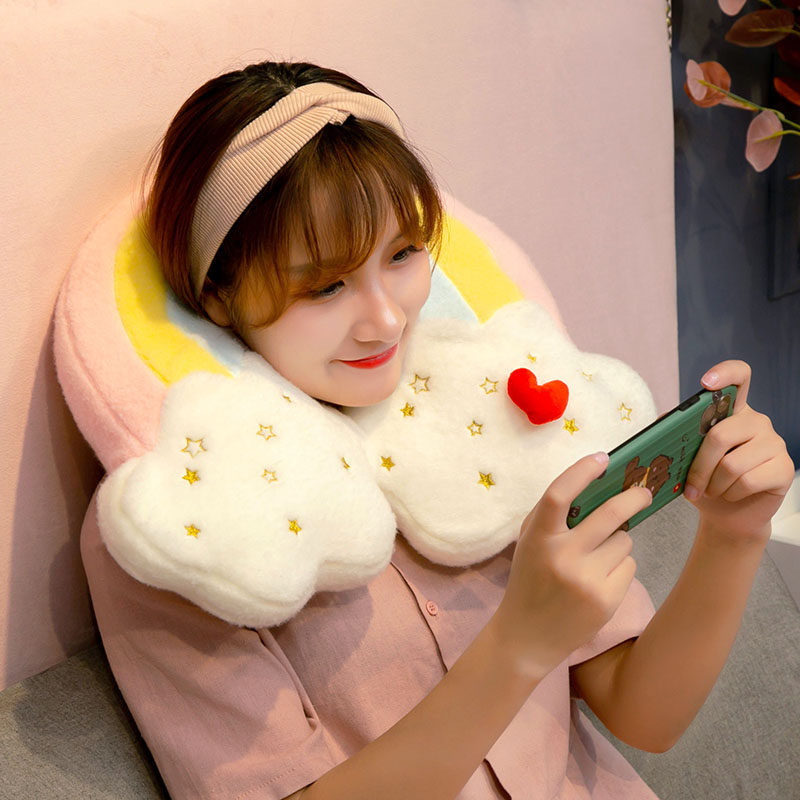 可爱ins抱枕女生睡觉沙发软飘窗卧室靠垫床上靠枕少女心枕头宿舍