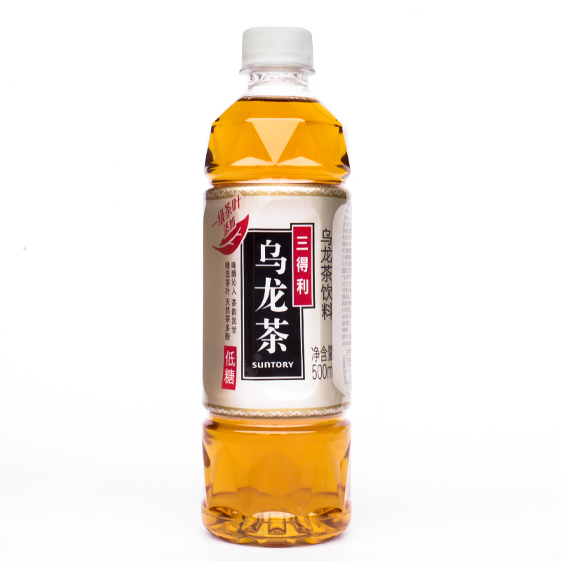 三得利乌龙茶无糖500ml*15瓶整箱 无糖乌龙茶饮料 江浙沪皖包邮