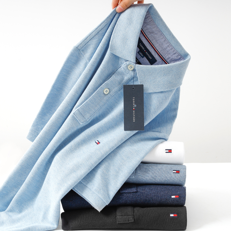 【美国正品】口碑爆款 精致涵养 透气Tommy Hilfiger短袖POLO集货