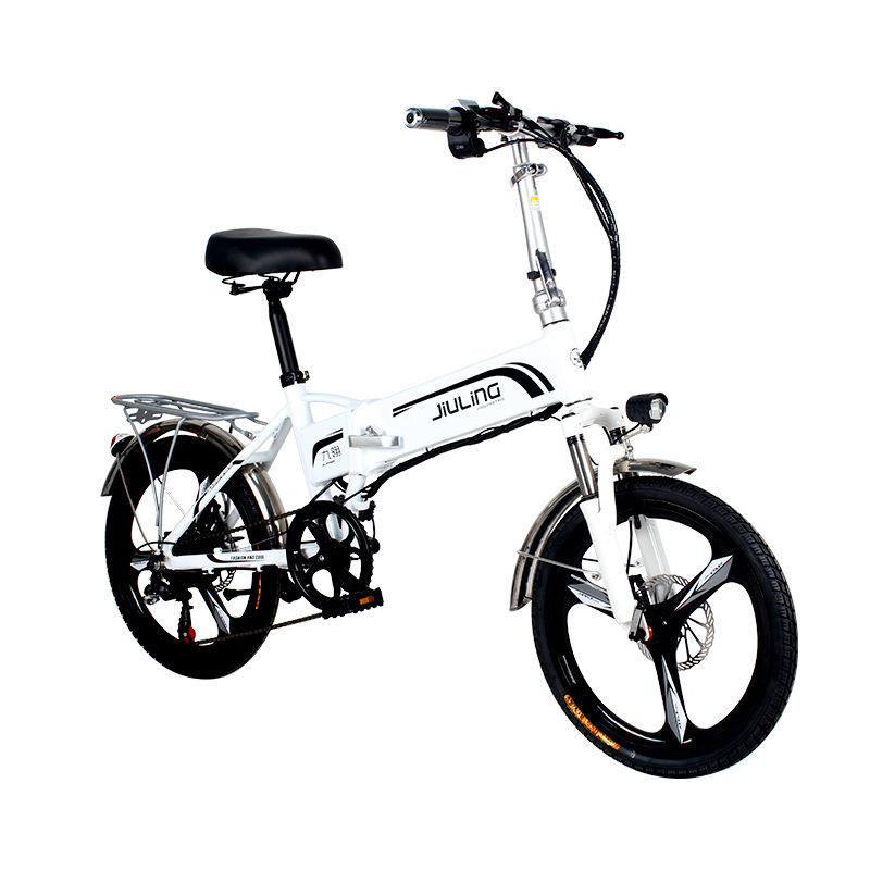 动车20寸48v7锂电池代步折叠助力自行车电车变速电动