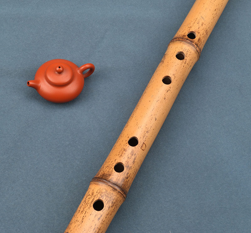 丁治国 特级黄鳝竹萧演奏珍藏洞箫6孔8孔gfed调 包邮