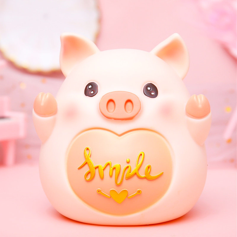 网红小猪存钱罐防2021年新款儿童男孩女孩可存可取储蓄罐