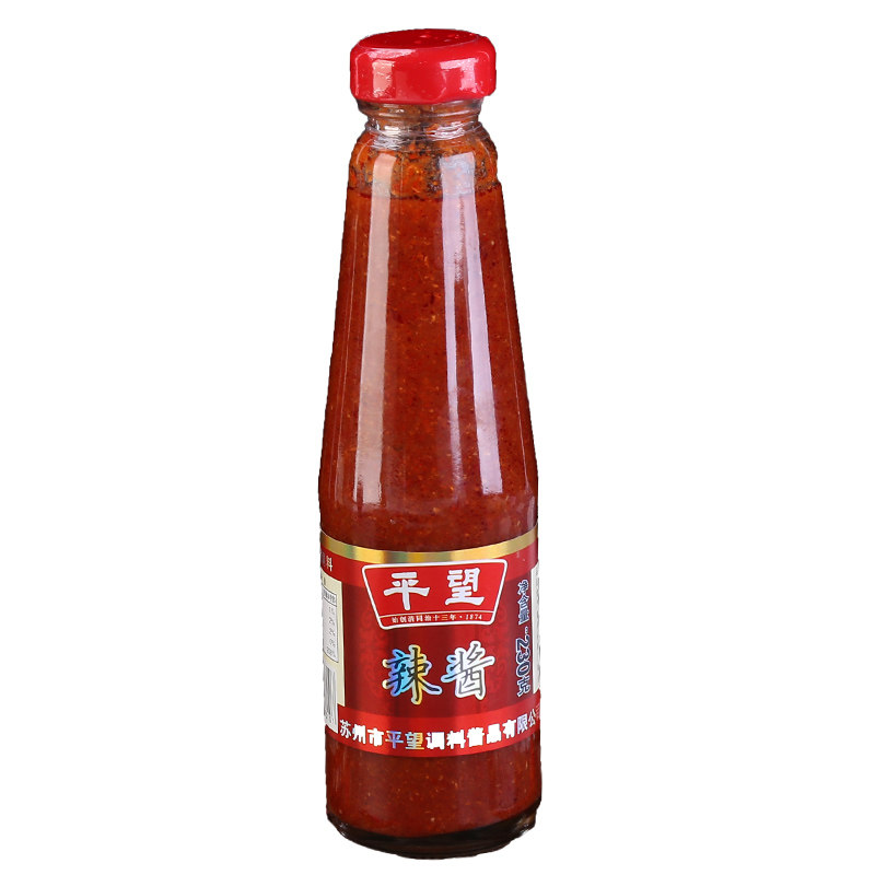 苏州特产平望莺湖辣酱拌饭酱秘制苏汤面调料辣椒酱