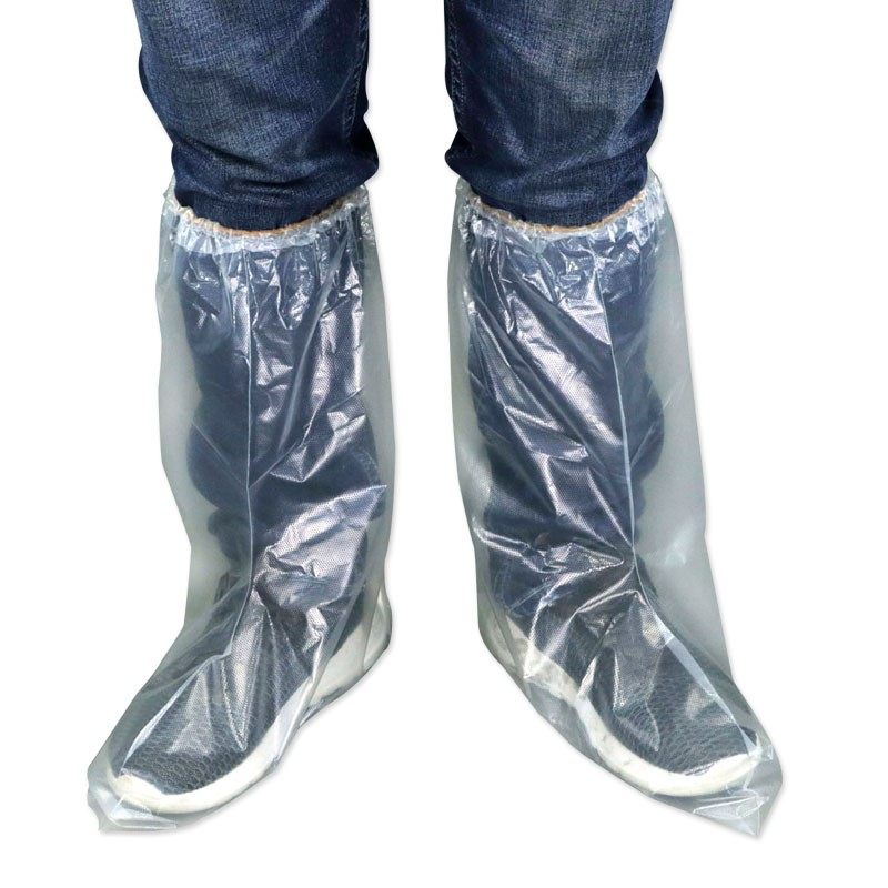 鞋套养殖场加厚一次性脚套长筒防滑靴套雨天户外鞋套