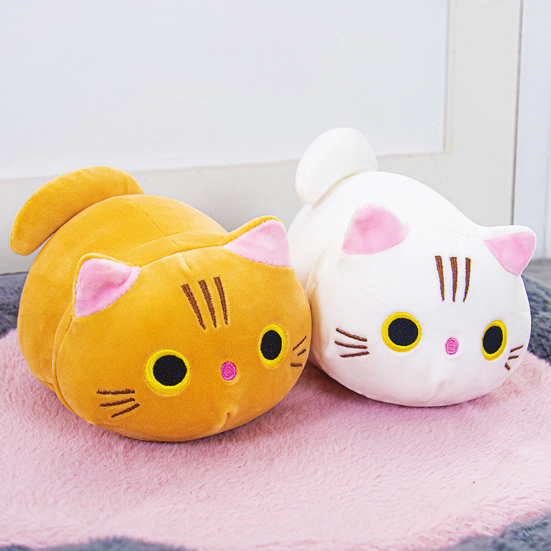 猫咪长条抱枕可爱小猫毛绒玩具公仔靠垫娃娃大号毛绒布艺类玩具