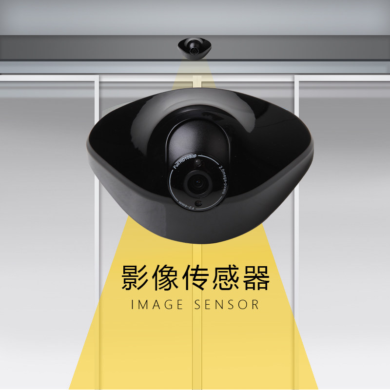 探头gekrone人体感应门禁自动影像识别摄像头传感器门禁机