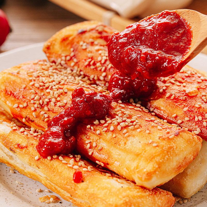 年糕网红脆皮韩式手工商用长条火锅食材油炸年糕