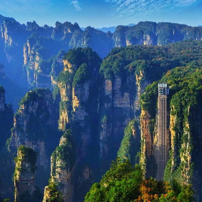 张家界天门山大峡谷玻璃国家森林公园三景套票国内票务