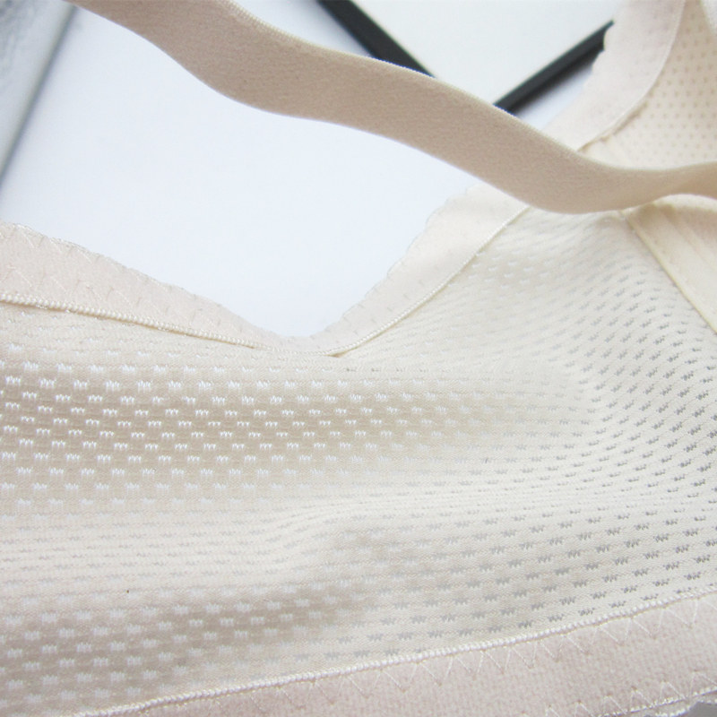 薄款网眼文胸无痕聚拢干微空速镂空内衣网防走文胸