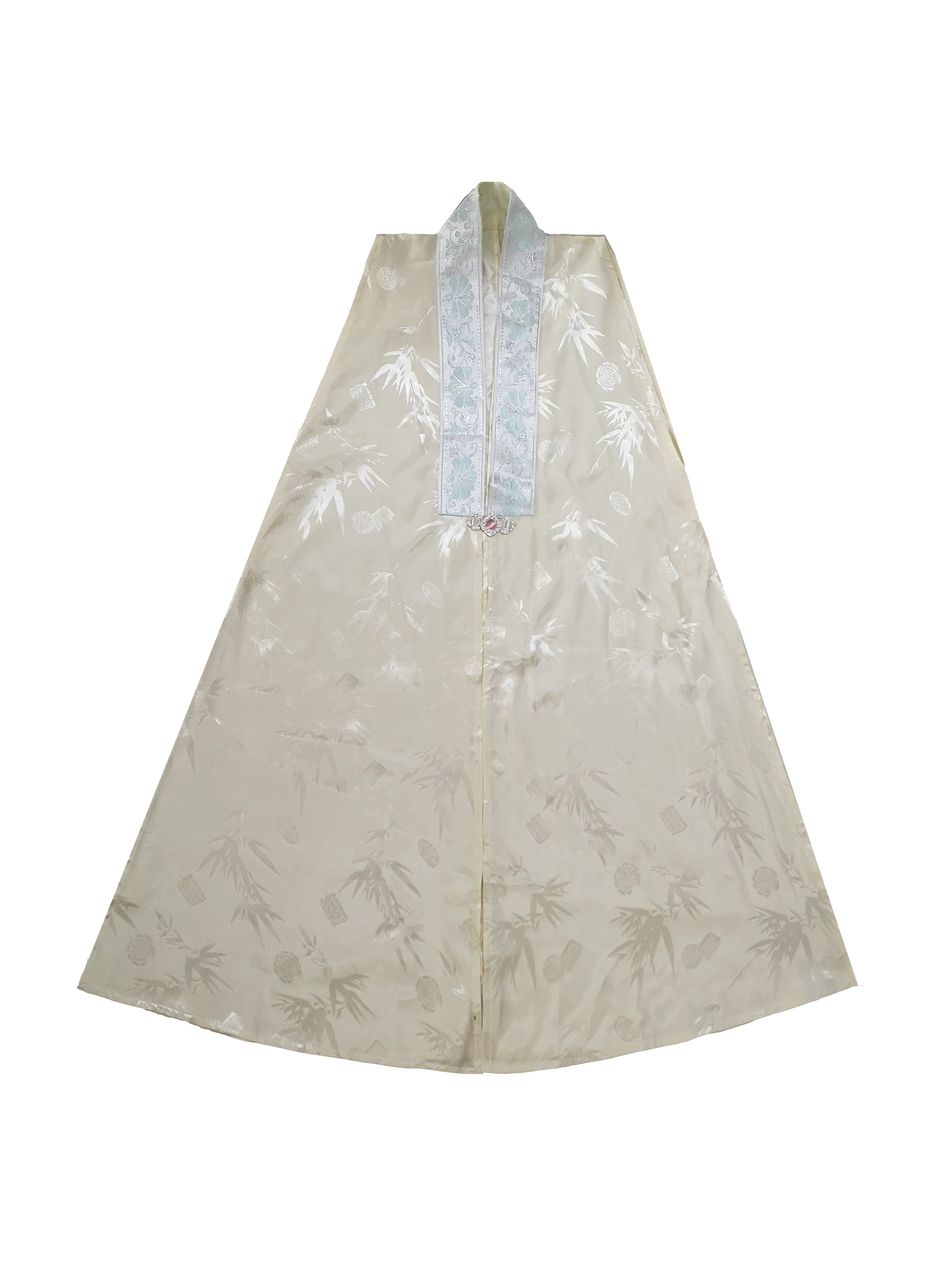 莲梦明制直领对襟长比原创汉服古装红楼梦同款民族服装