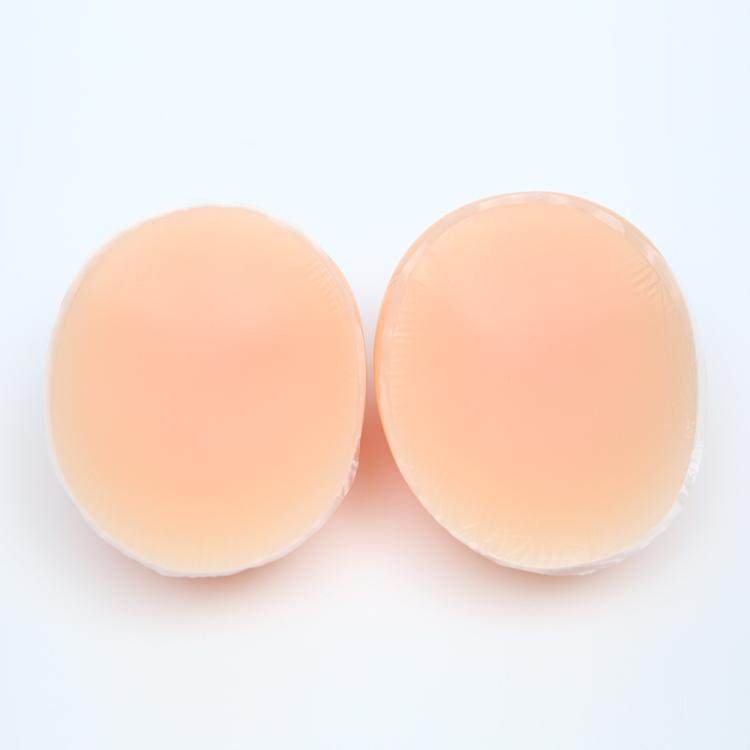 仿真自粘液态硅胶假奶圆形术后义胸人工乳房插片