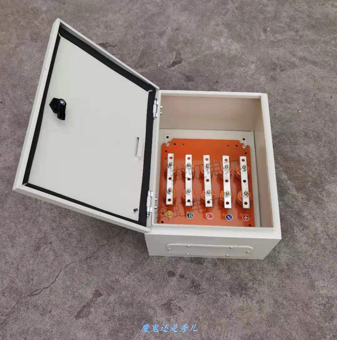 电缆矿物质绝缘铜排低压楼层接箱转换接线端子分支强电布线箱