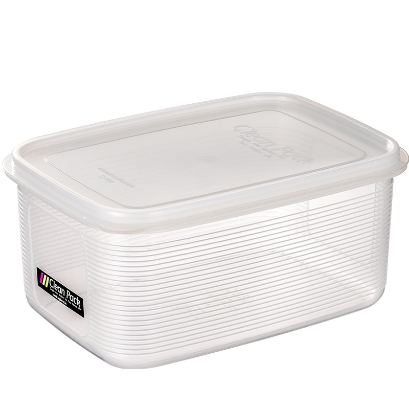 日本进口家用大容量保鲜盒收纳盒食物收纳盒听风海螺日本进口家居