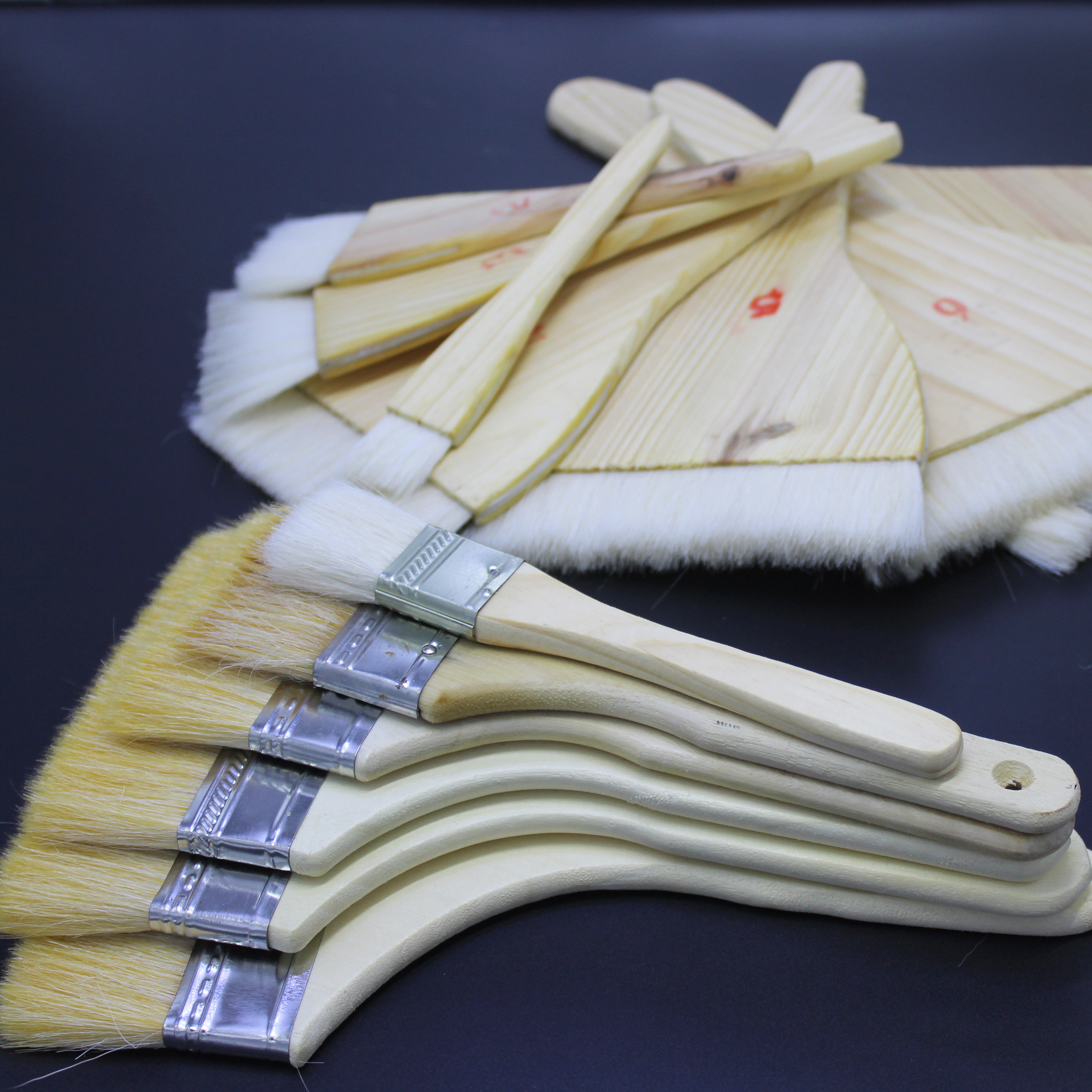 烧烤刷子食品级软毛纯羊毛小刷子耐高温不掉毛油刷子烤串刷果酱刷