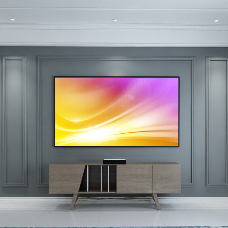 幕布画框雄爵定制幕包家庭影院专用电视激光超短幕布