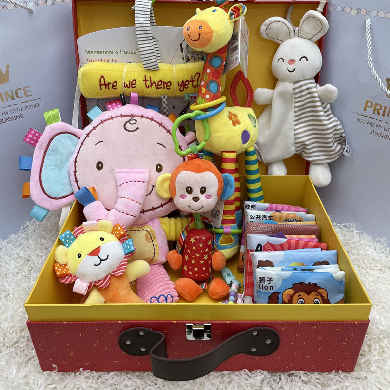 满月礼物百日大礼包新生儿月子玩具婴儿用品刚出生宝宝婴儿礼盒