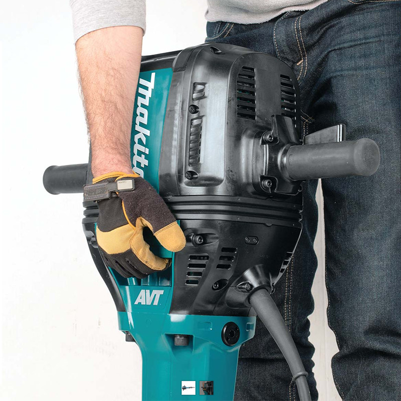 makita牧田电镐hm1812c专业大功率水电开槽单用电铲电锤