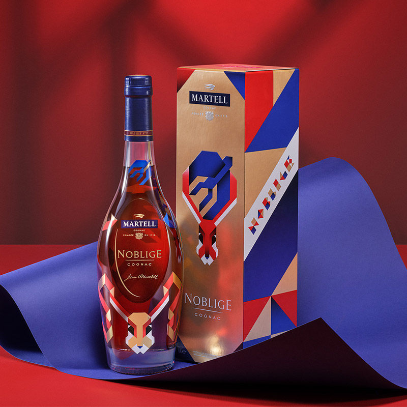 martell马爹利名士vsop 级2023年限量款700ml法国洋酒名仕礼盒装-mc