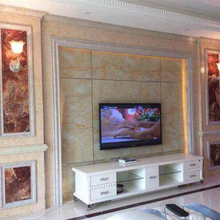 装饰板pvc板材墙面大理石uv背景墙防水ktv定制饰面板