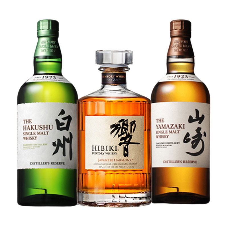 三得利yamazaki山崎1923单一麦芽威士忌日本原装进口洋酒威士忌