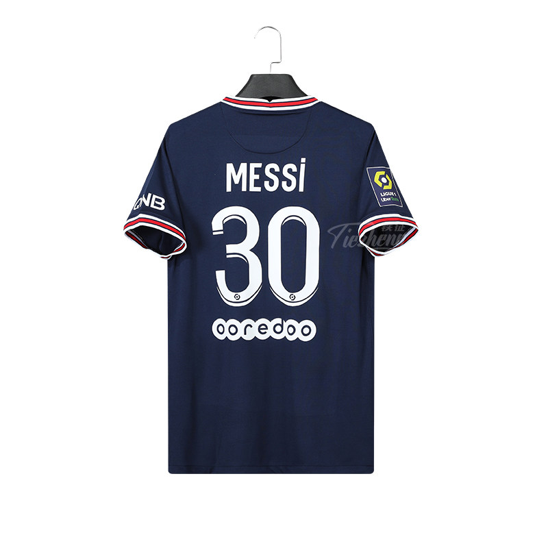 2021巴黎圣日耳曼球衣30号梅西足球服内马尔欧冠足球服