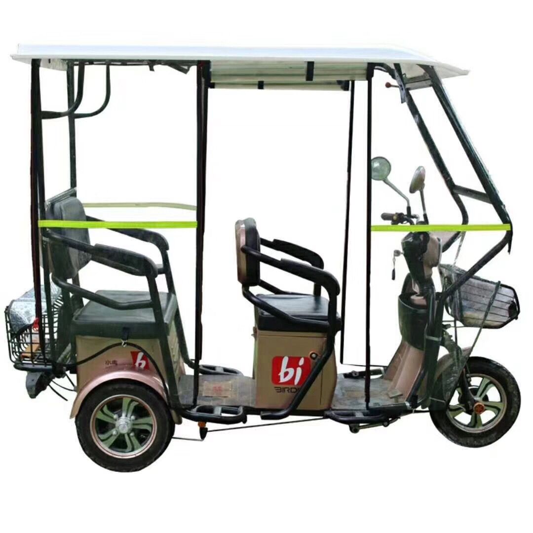 电动三轮车车棚车蓬全封闭老年休闲小巴巴士雨棚遮阳篷