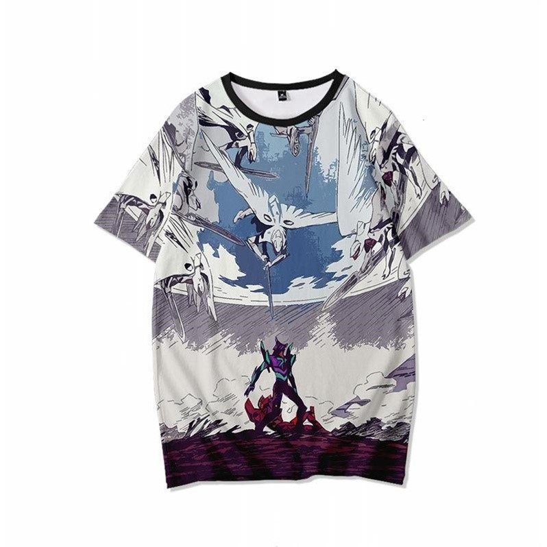 eva新世纪福音战士周边短袖男女初号机nerv动漫动漫t恤