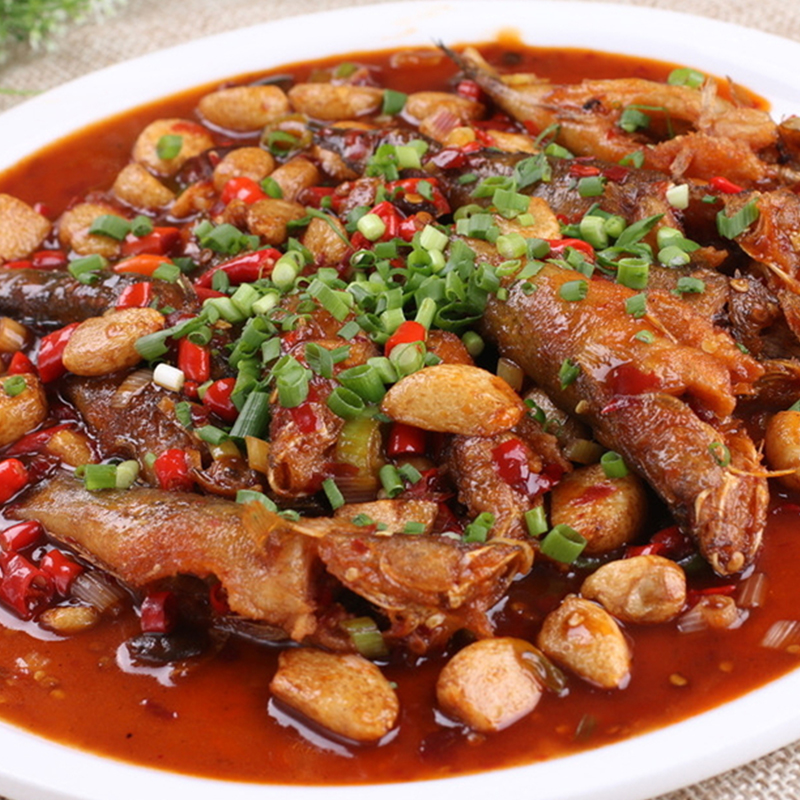 酒店冷冻半成品特色菜专用饭店包酒店400gx1木乃沙河鲳鱼