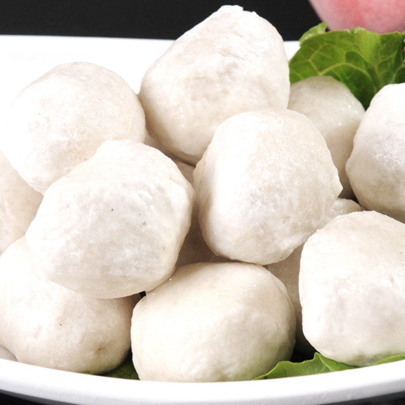 海欣灌汤福州鱼丸2500g整件4包关东火锅丸子鱼丸