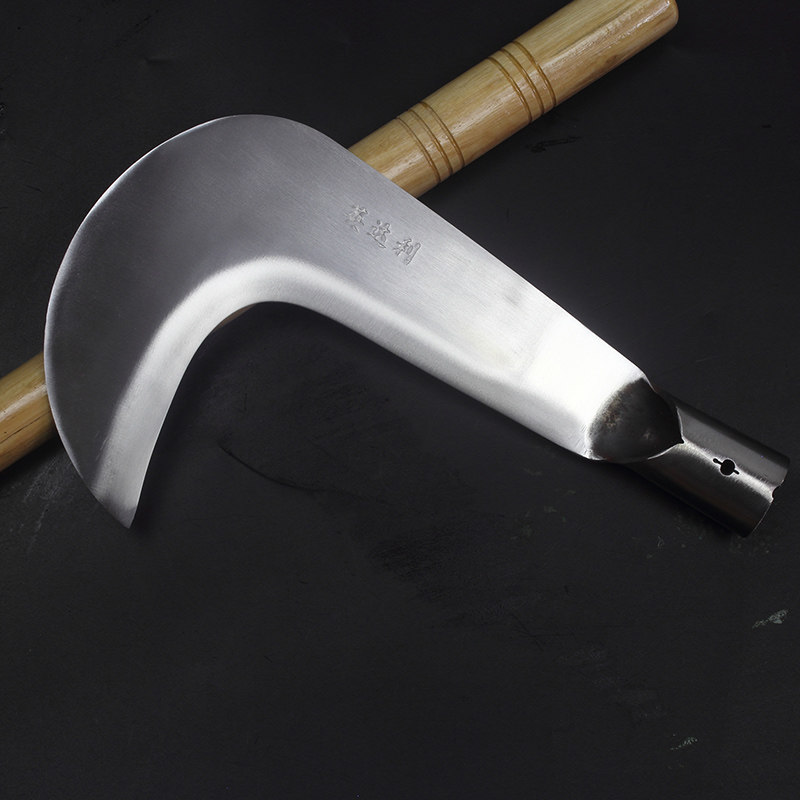 刀开路铬钢修枝园林镰刀农用刀勾柴刀钓鱼勾刀大割草户外弯