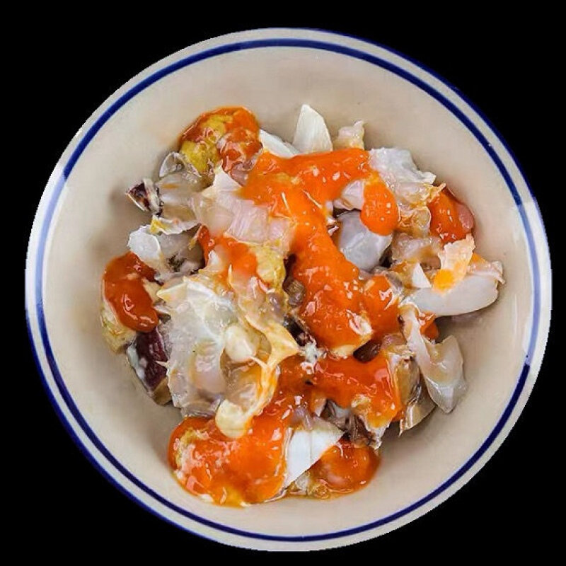 手作红膏蟹糊梭子螃蟹酱呛蟹蟹宁波舟山特产蟹类制品