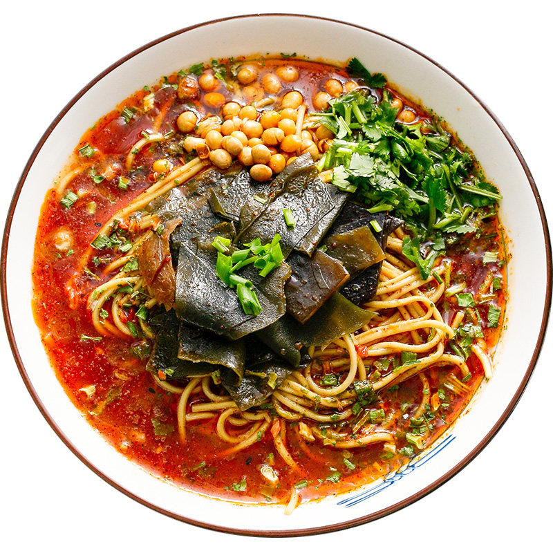 襄阳厨娘海带面老特色早餐牛油速食碱水水面面条