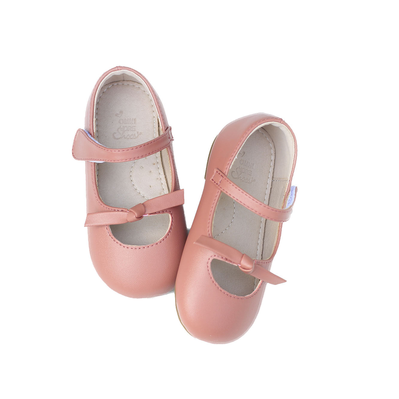 童鞋公主2022新款洋气软底韩版儿宝宝蝴蝶结时尚皮鞋